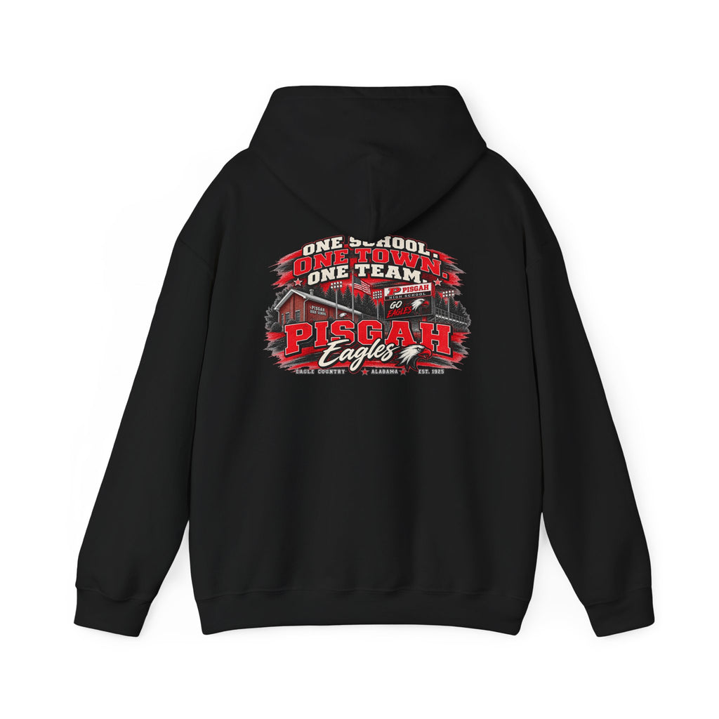 Pisgah Eagles One School One Town One Team Hoodie