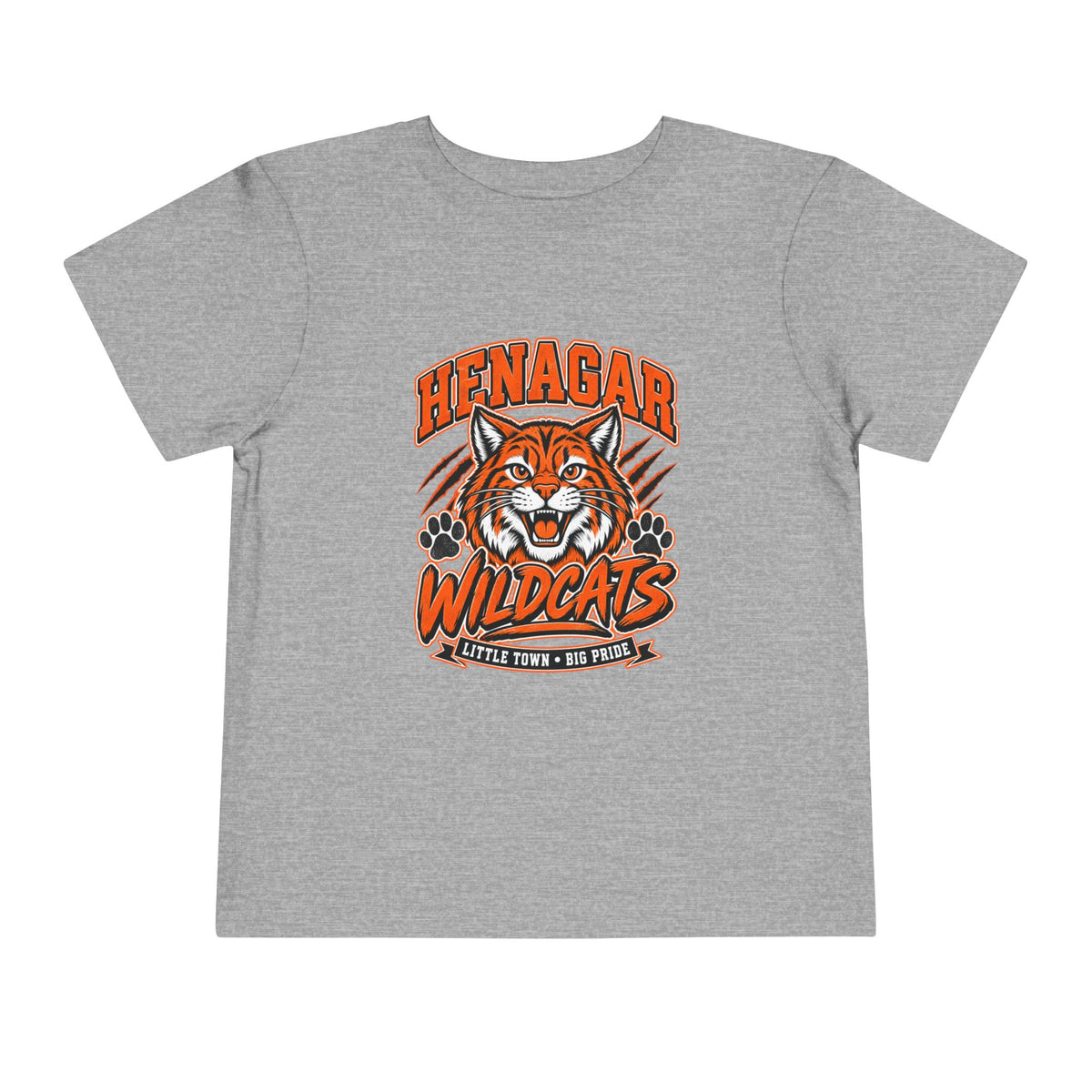 Henagar Little Wildcat Pride Toddler Tee
