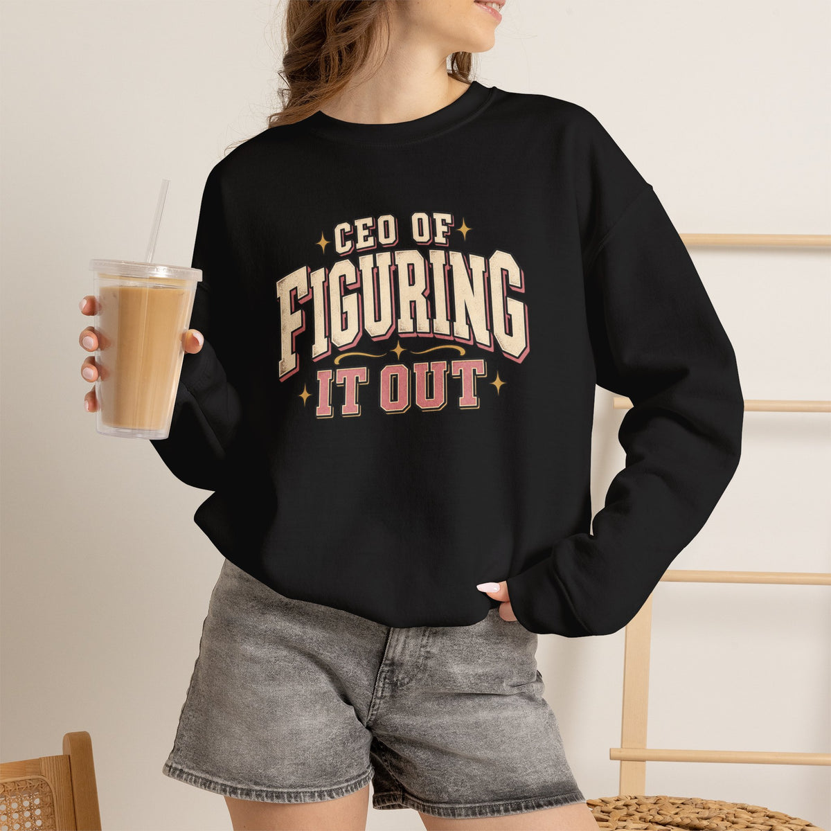 CEO of Figuring It Out Crewneck