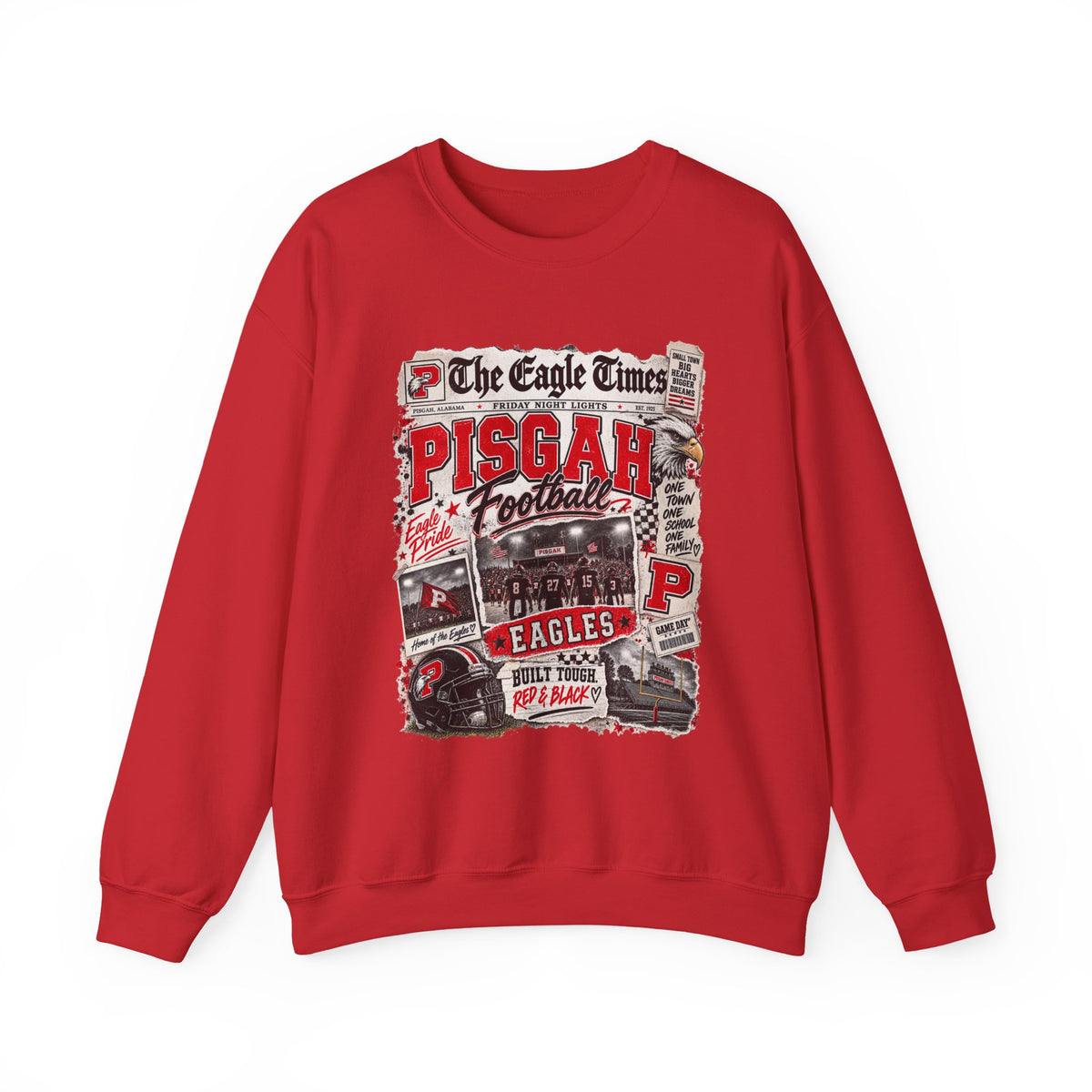 The Eagle Times Pisgah Football Crewneck