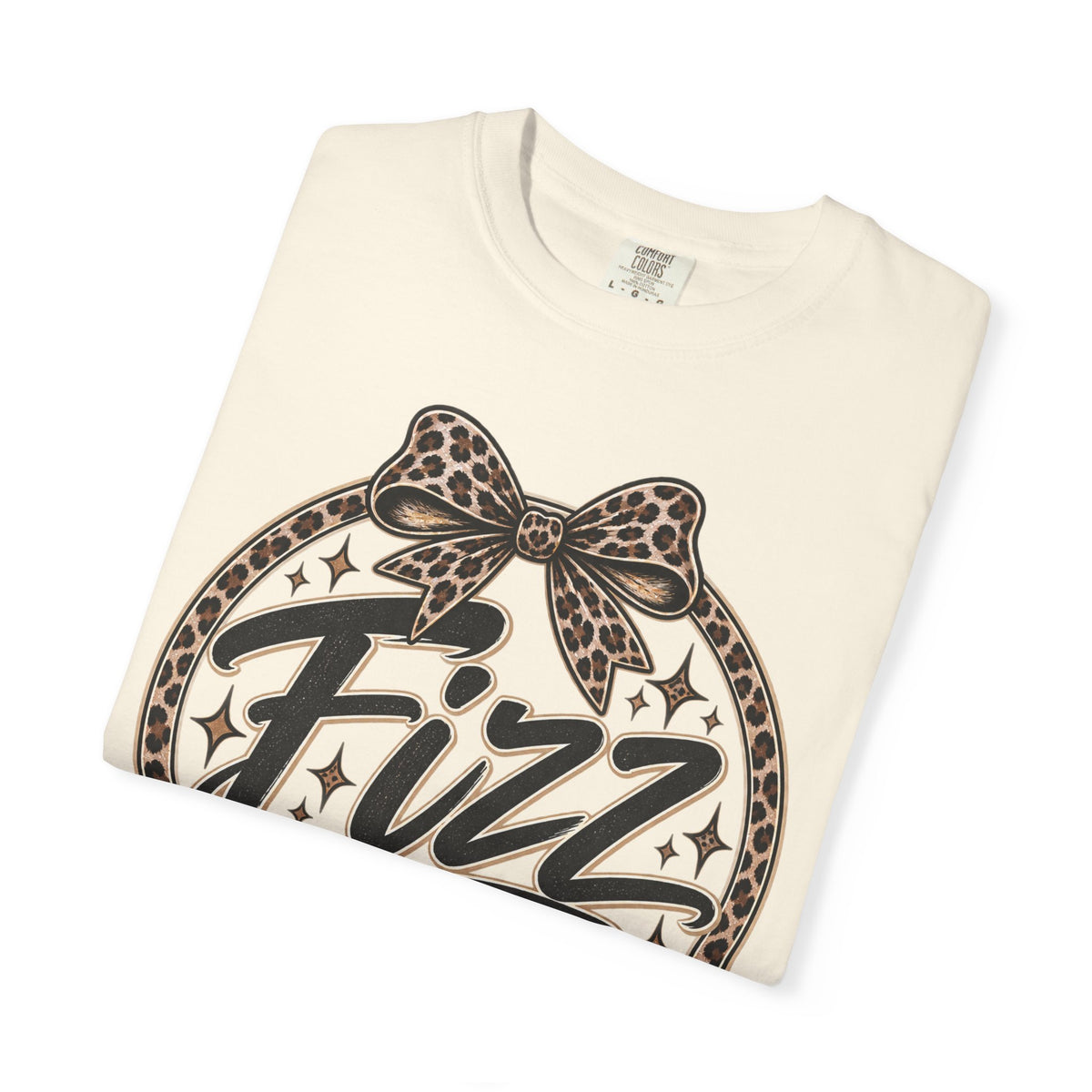 Fizz Social Club Vintage Leopard Graphic Tee