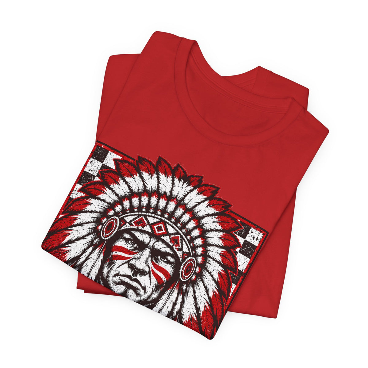 Vintage Chiefs Red & Black Graphic Tee