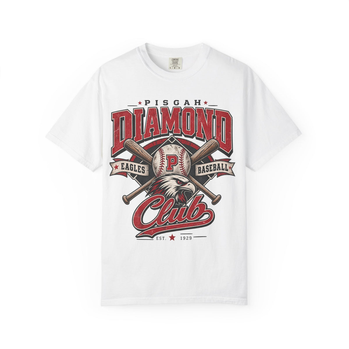 Pisgah Eagles Diamond Club Baseball Tee