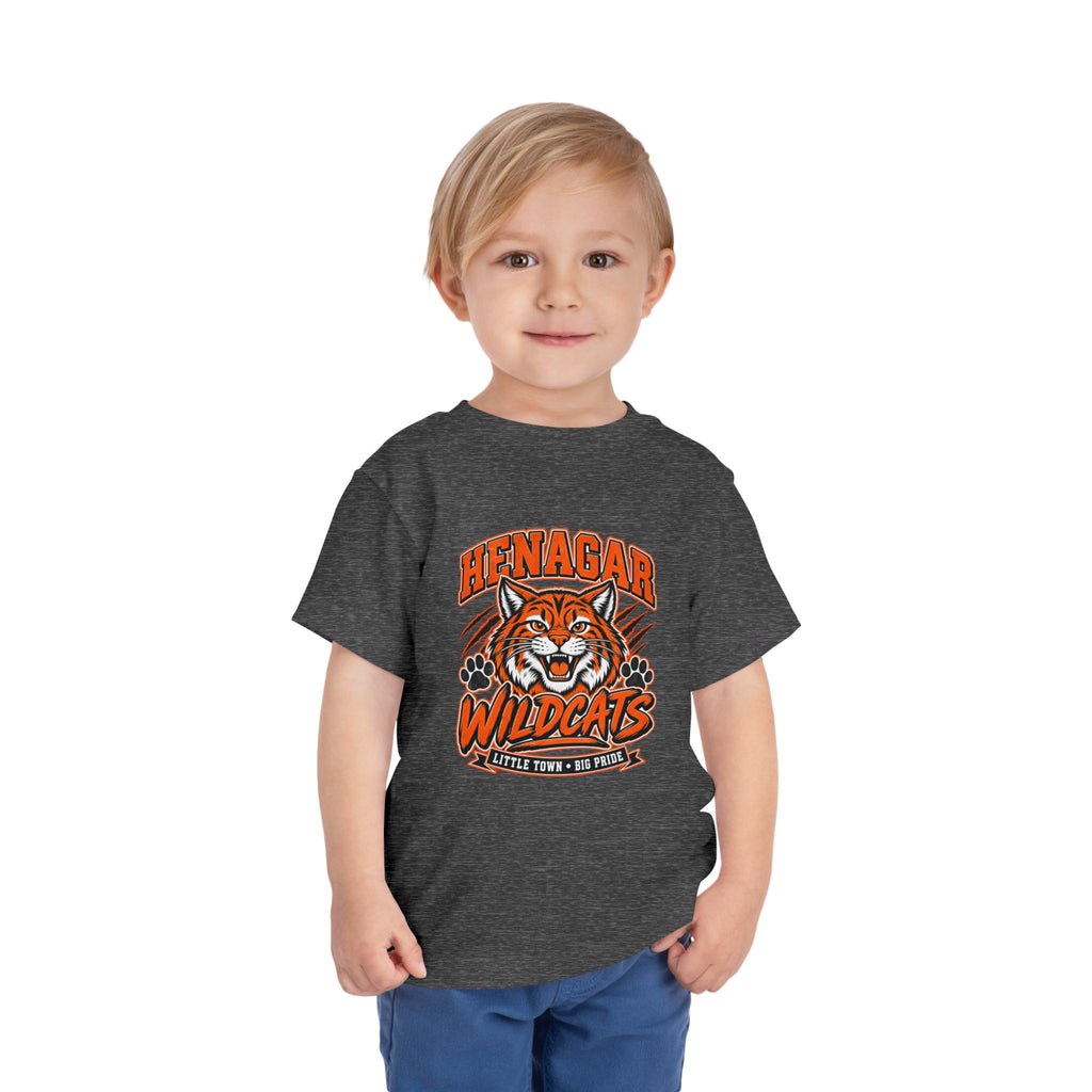 Henagar Little Wildcat Pride Toddler Tee