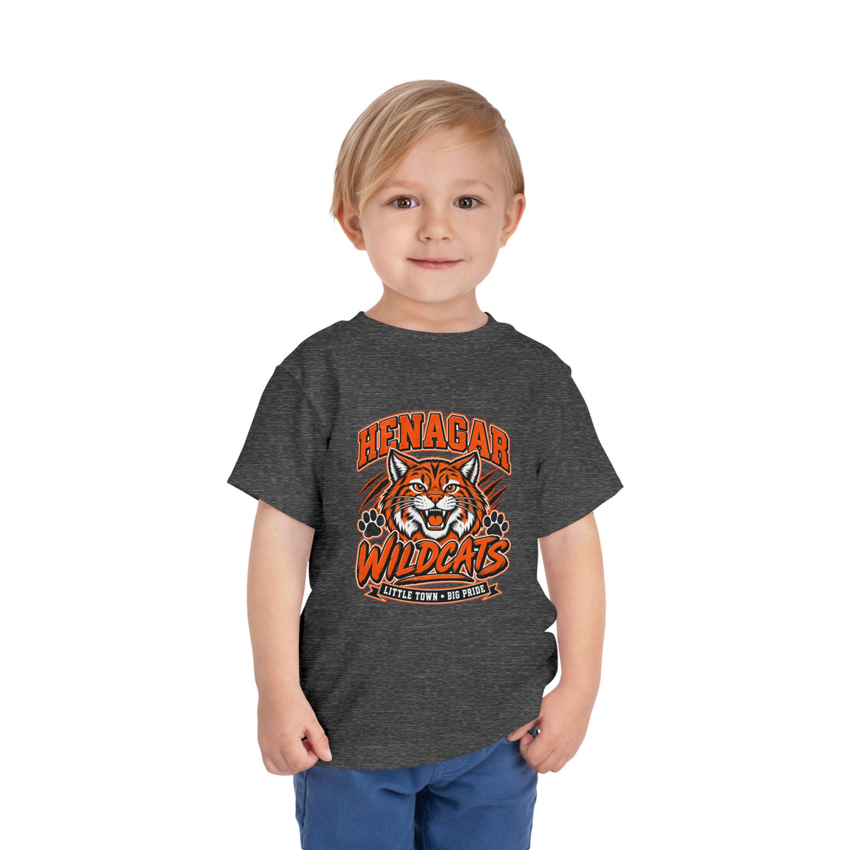 Henagar Little Wildcat Pride Toddler Tee