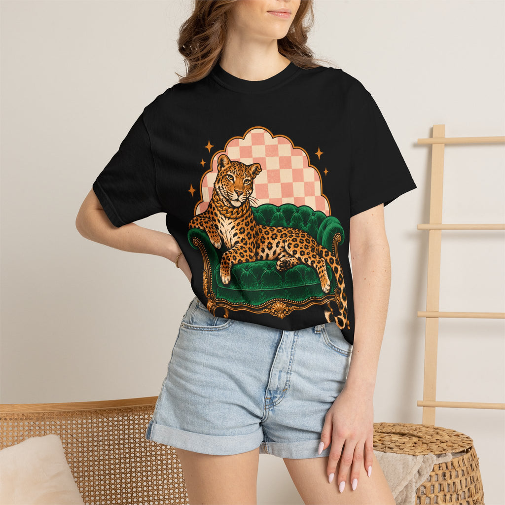 Boujee Leopard Lounge Graphic Tee