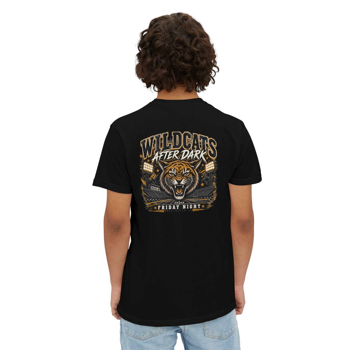 Scottsboro Wildcats After Dark Pocket Tee
