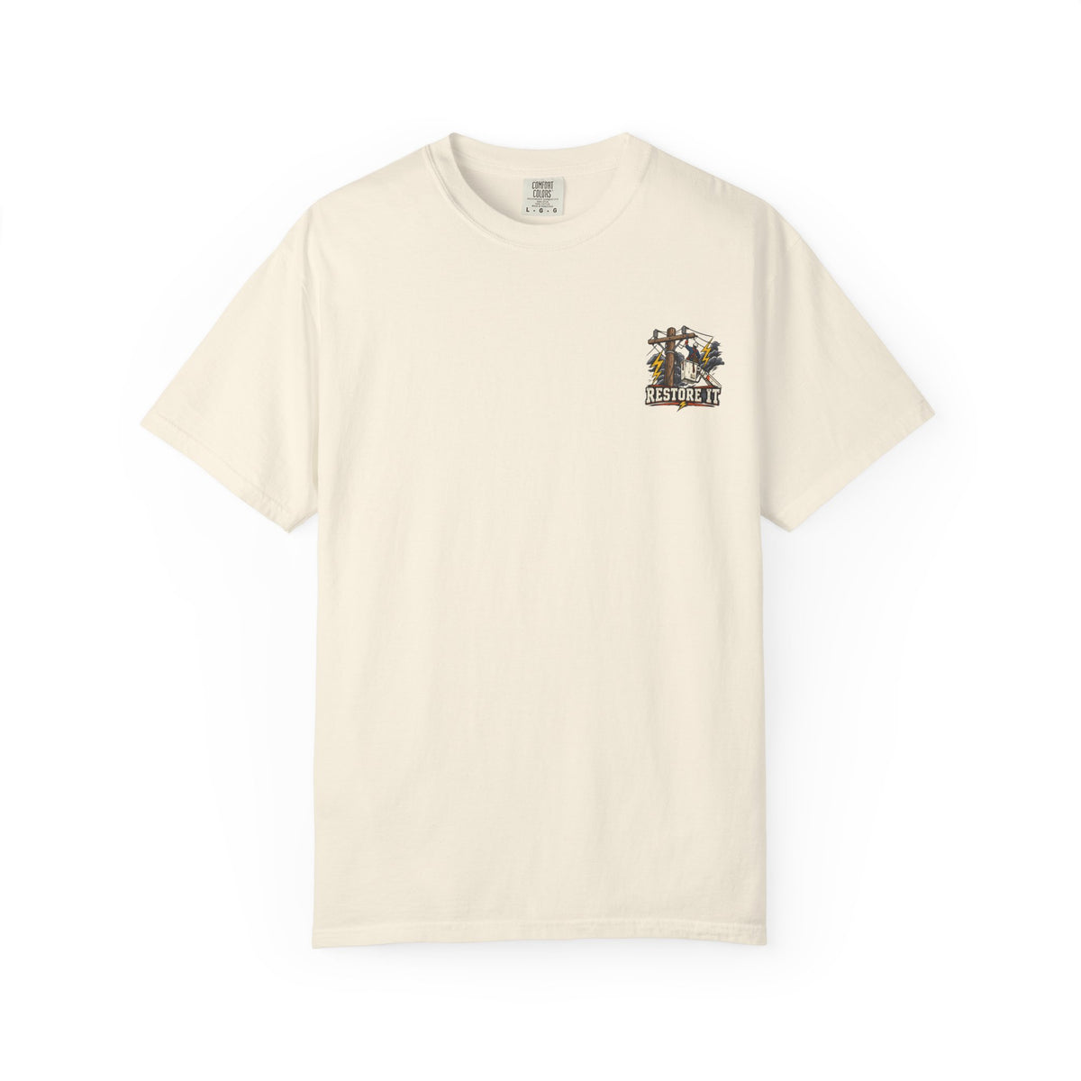 Everybody Loves Power Lineman Comfort Colors Tee