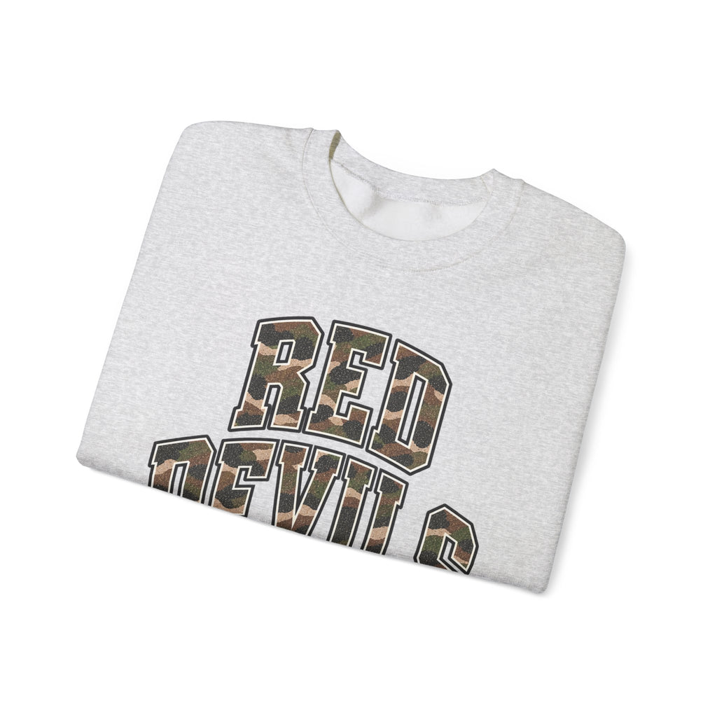 Red Devils Vintage Camo Crewneck Sweatshirt