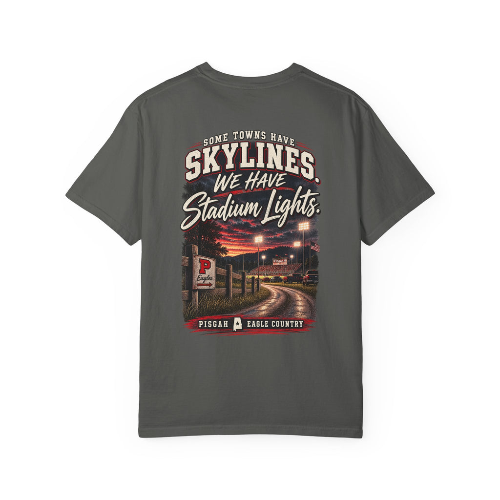 Pisgah Eagles Stadium Lights Hometown Tee