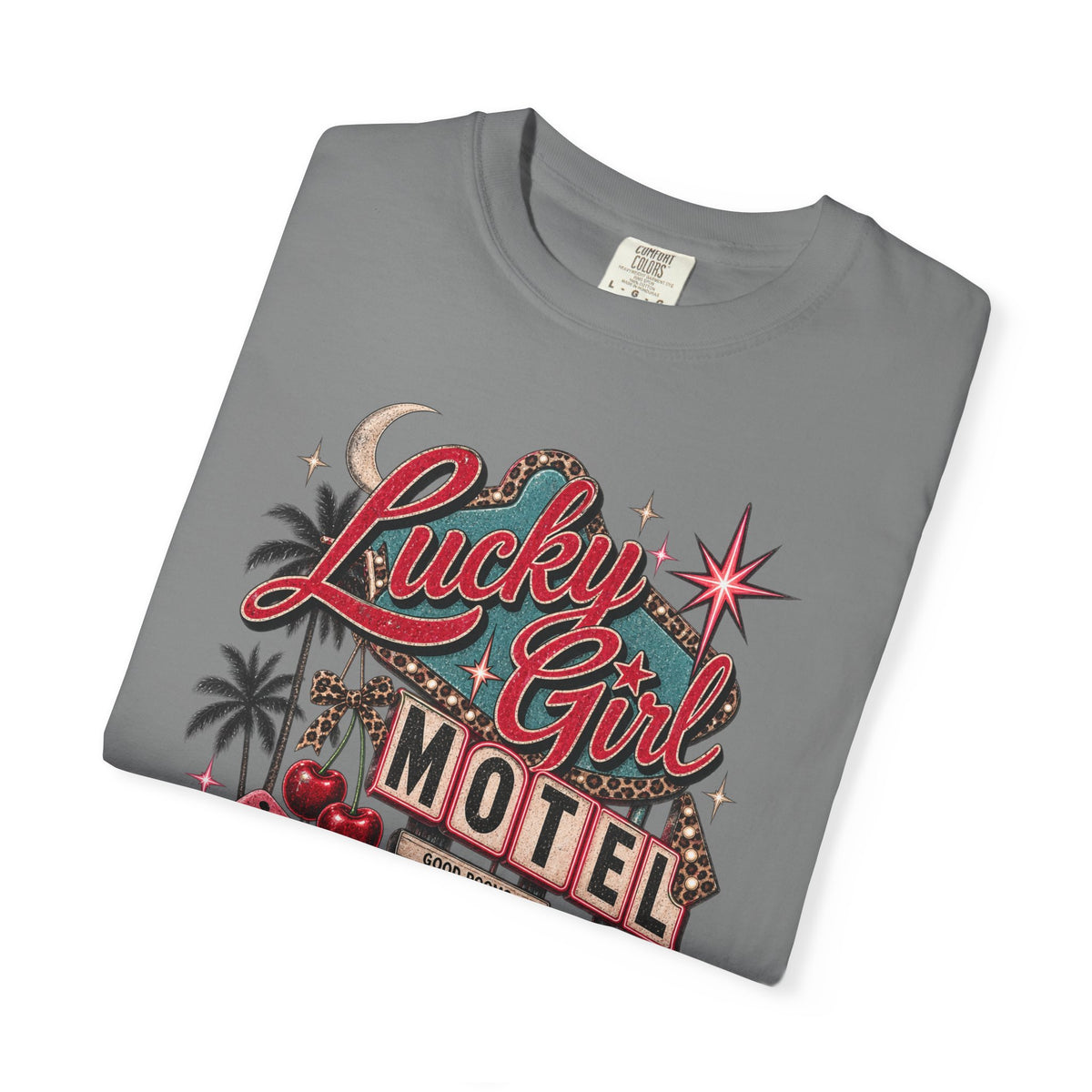 Lucky Girl Motel Vintage Graphic Tee
