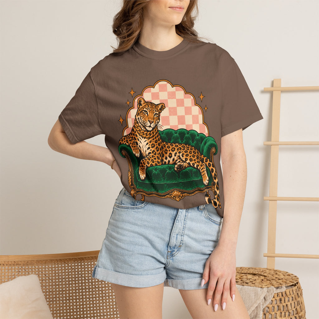Boujee Leopard Lounge Graphic Tee