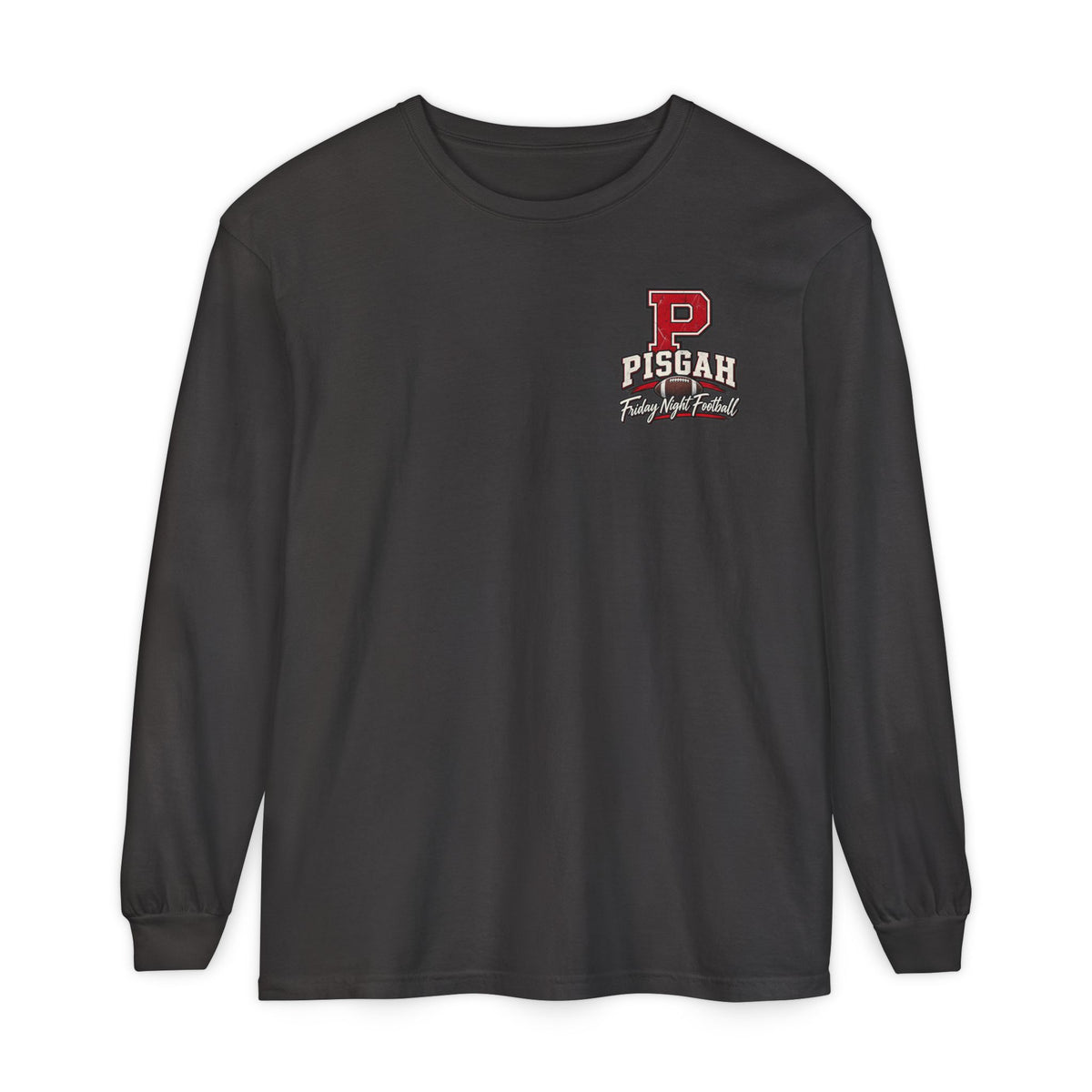 Pisgah Eagles Friday Night Lights Comfort Colors Long Sleeve