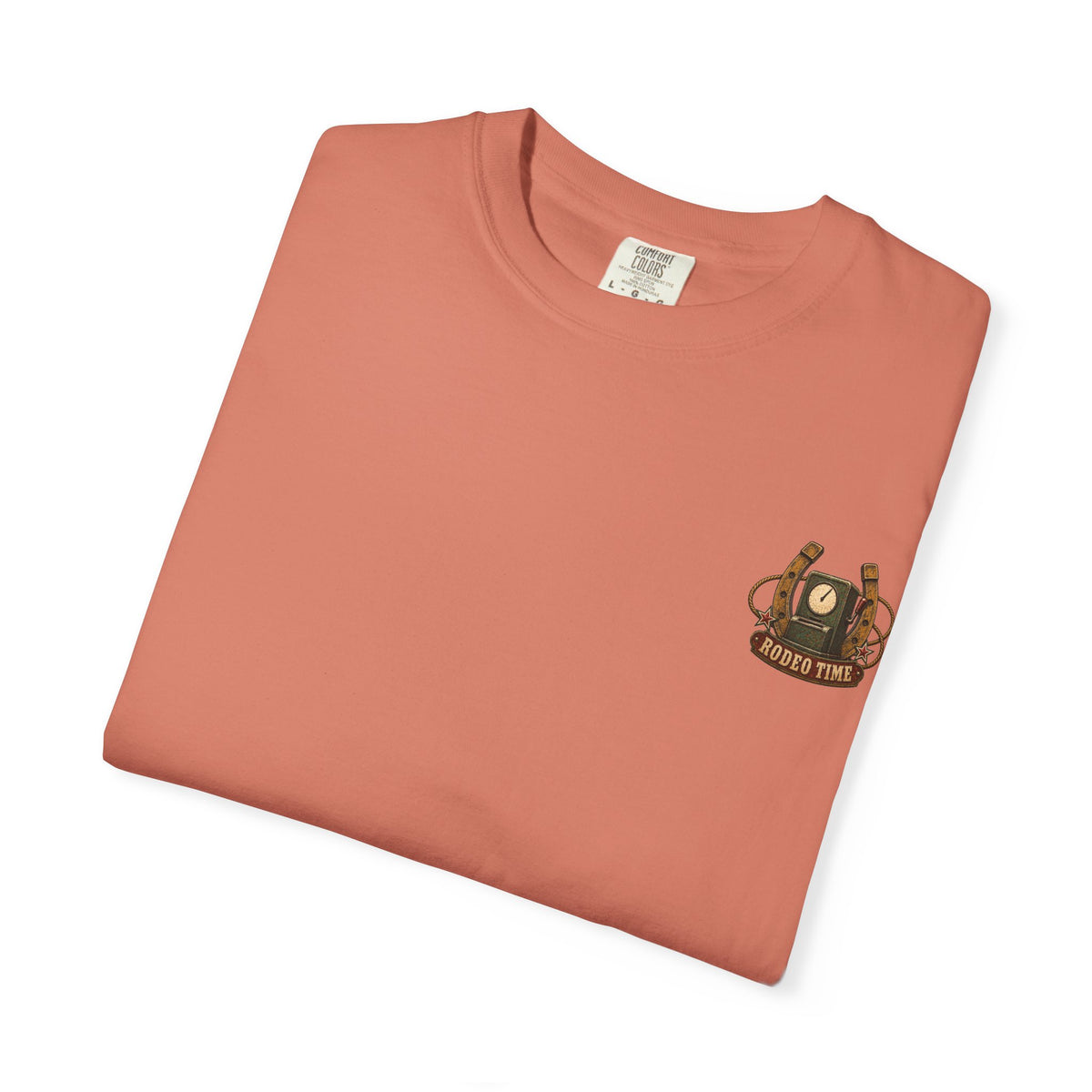 Born to Rodeo, Forced to Work Comfort Colors Tee