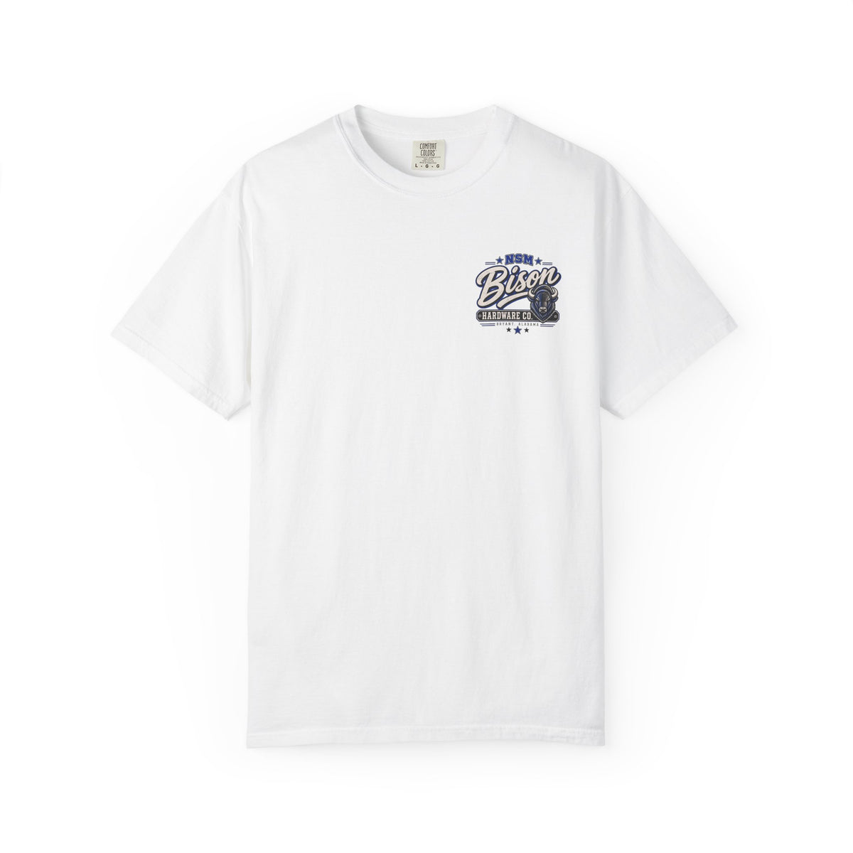 NSM Bison Hardware Co. Front & Back Tee