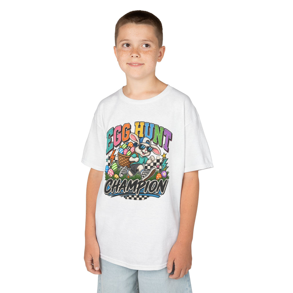 Egg Hunt Champion Youth Easter Tee