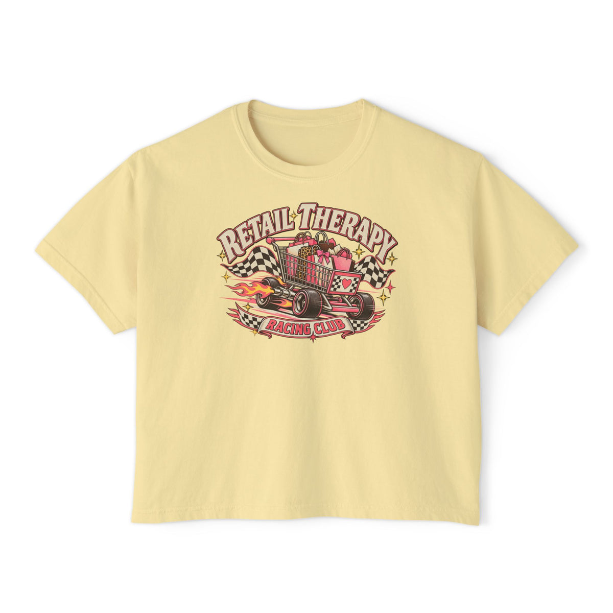 Retail Therapy Racing Club Boxy Tee
