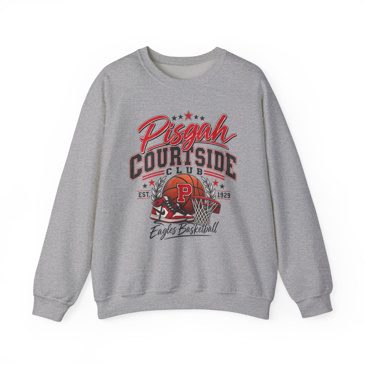 Pisgah Courtside Club Basketball Crewneck