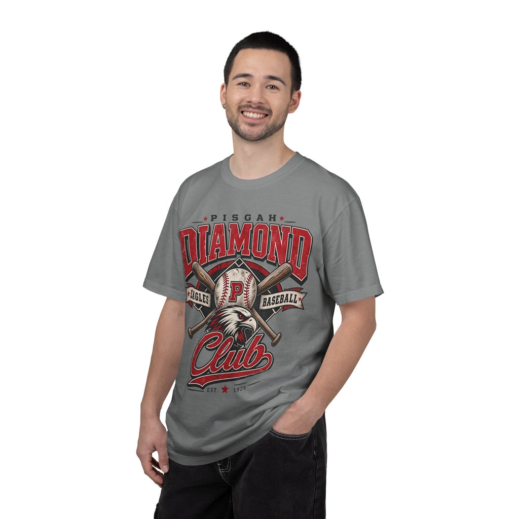 Pisgah Eagles Diamond Club Baseball Tee