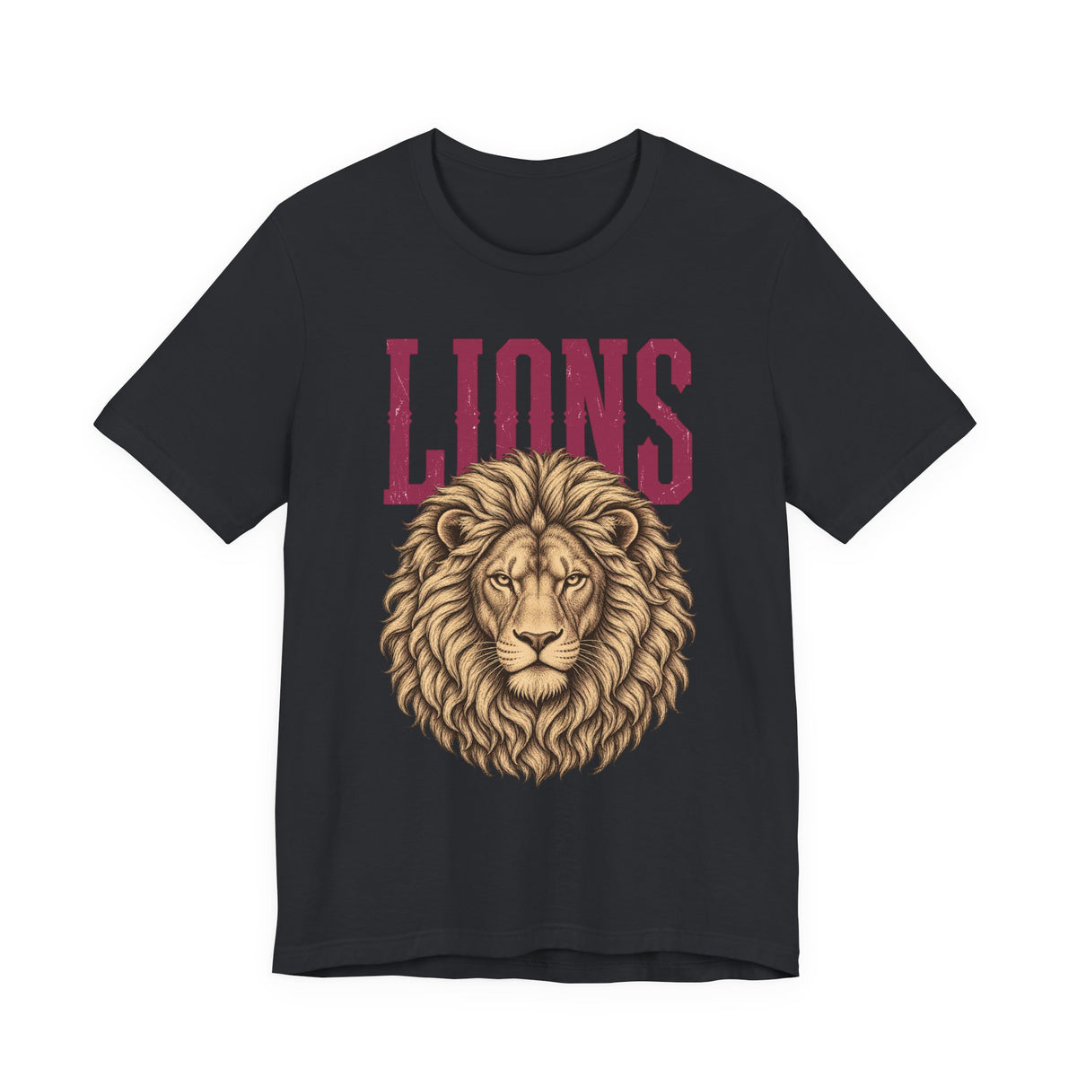 Vintage Lions Spirit Bella+Canvas Tee