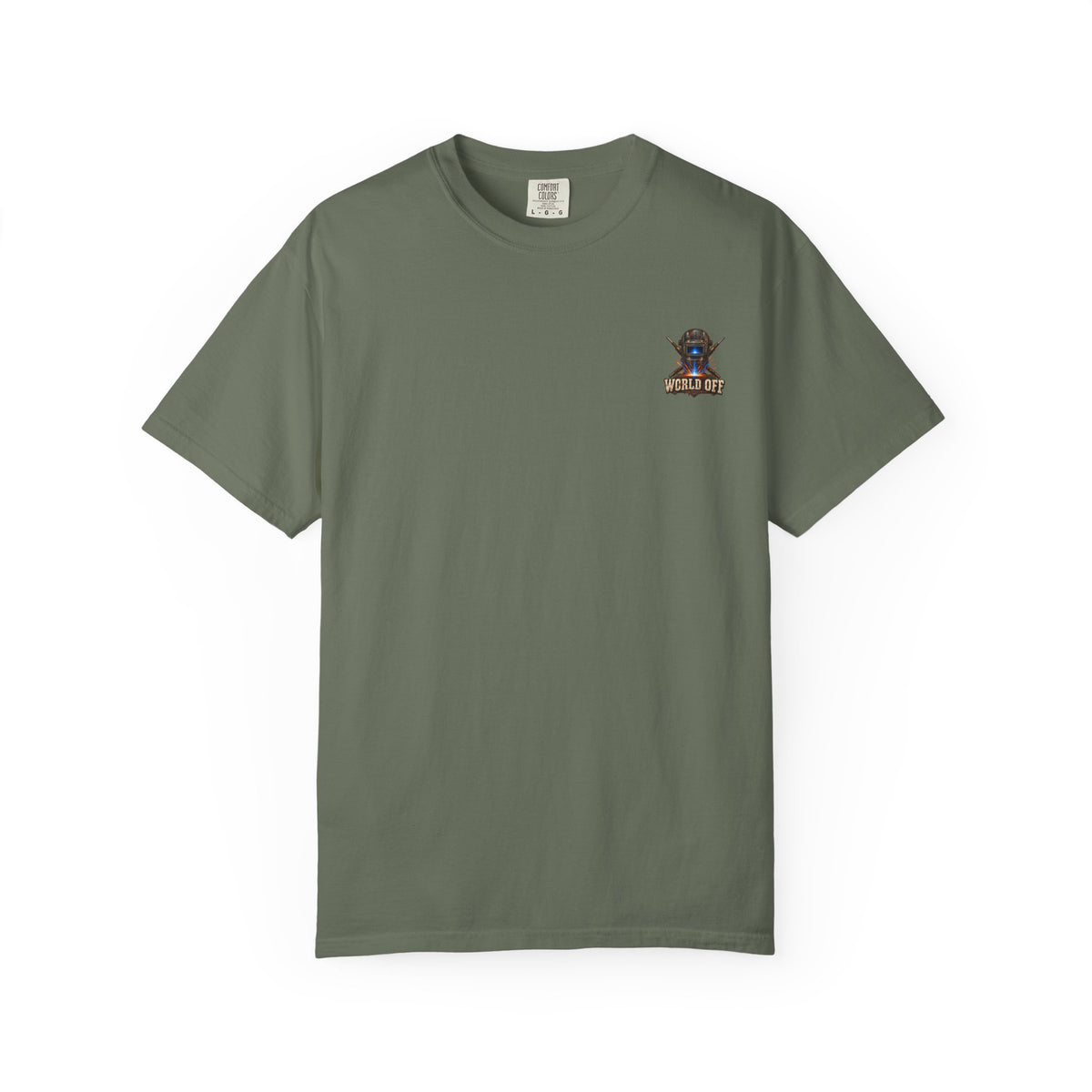 Hood Down, World Off Comfort Colors Welding Tee