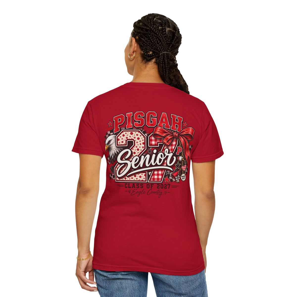 Pisgah Senior 2027 Bow & Bloom Graphic Tee