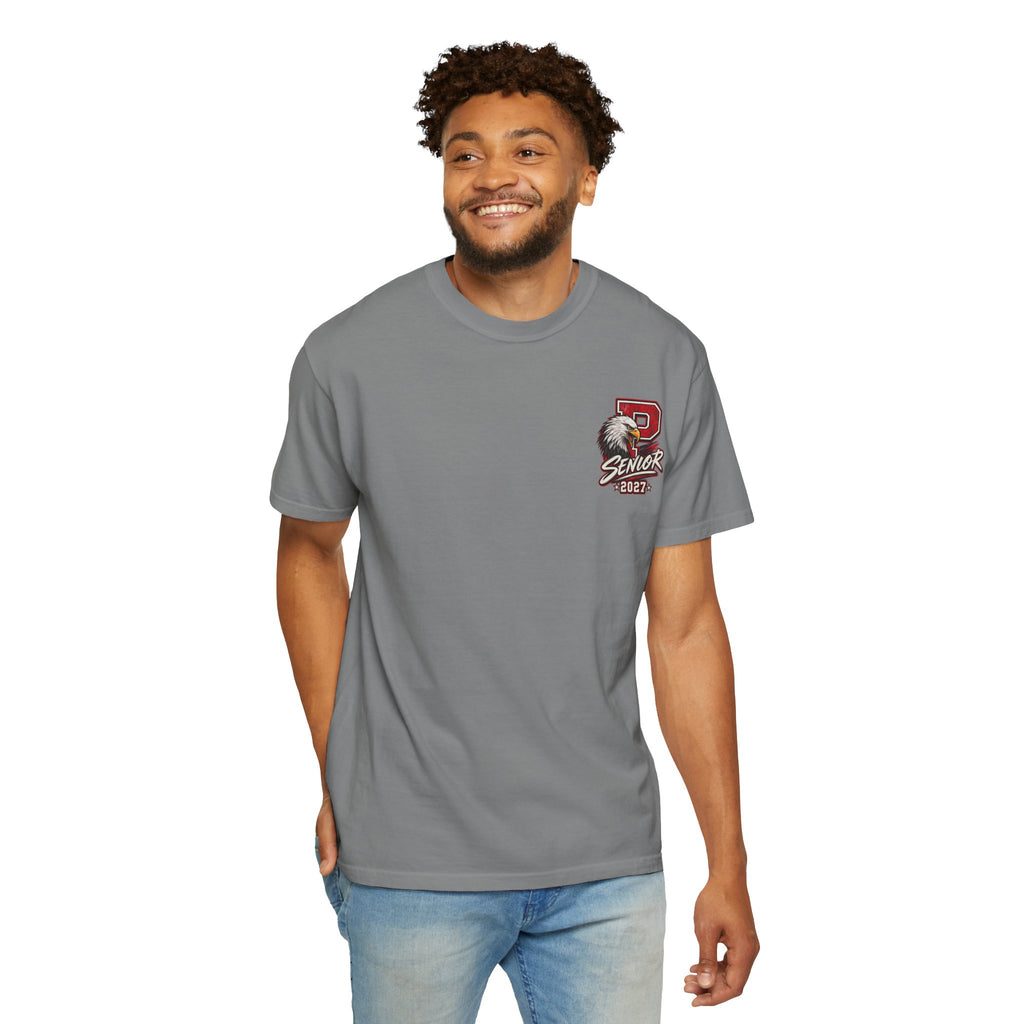 Pisgah Eagles Senior 2027 Camo Graphic Tee