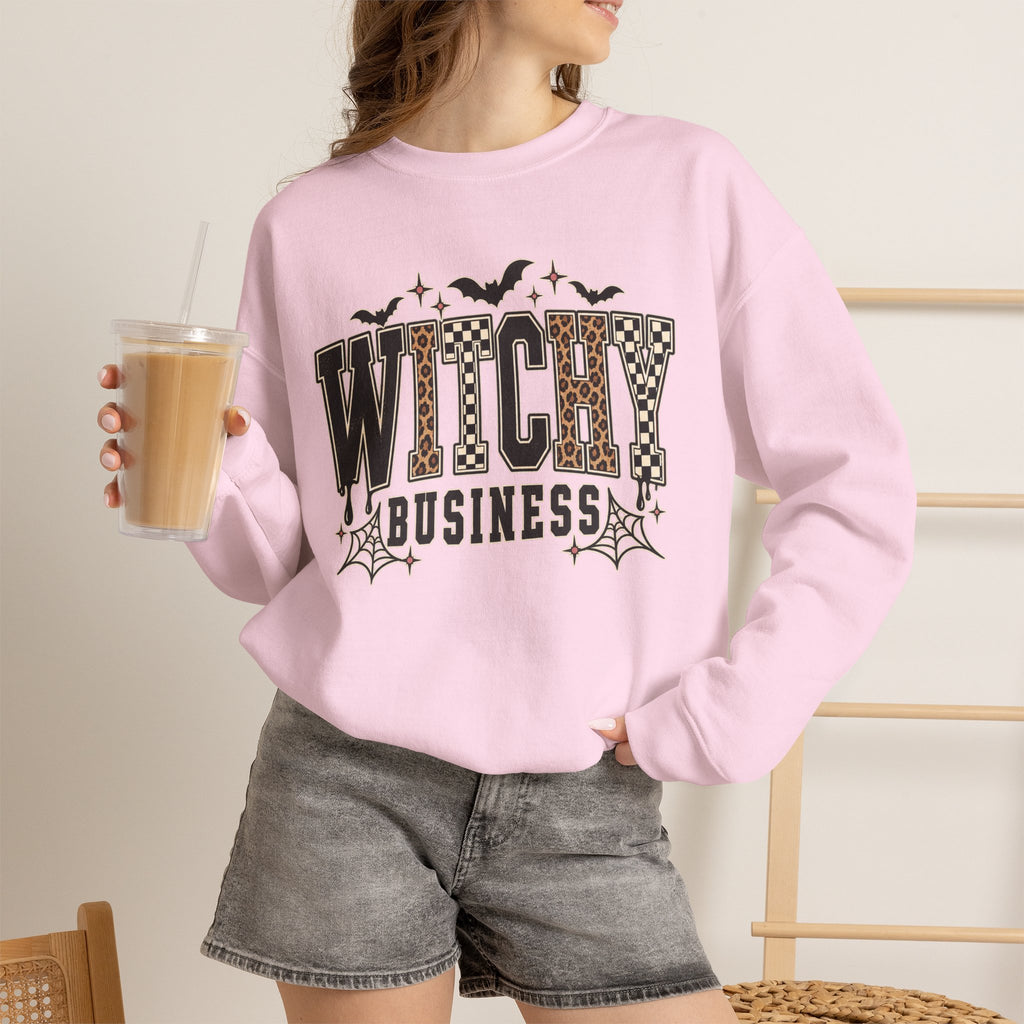 Witchy Business Halloween Crewneck