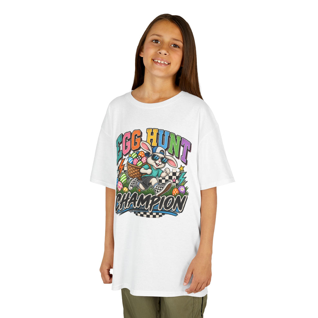 Egg Hunt Champion Youth Easter Tee