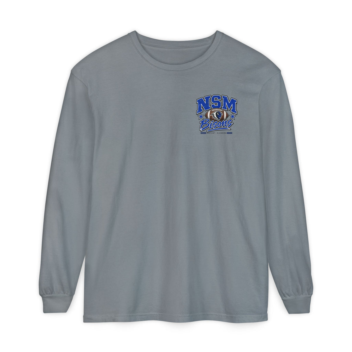 Friday Nights in Bison Country Comfort Colors Long Sleeve