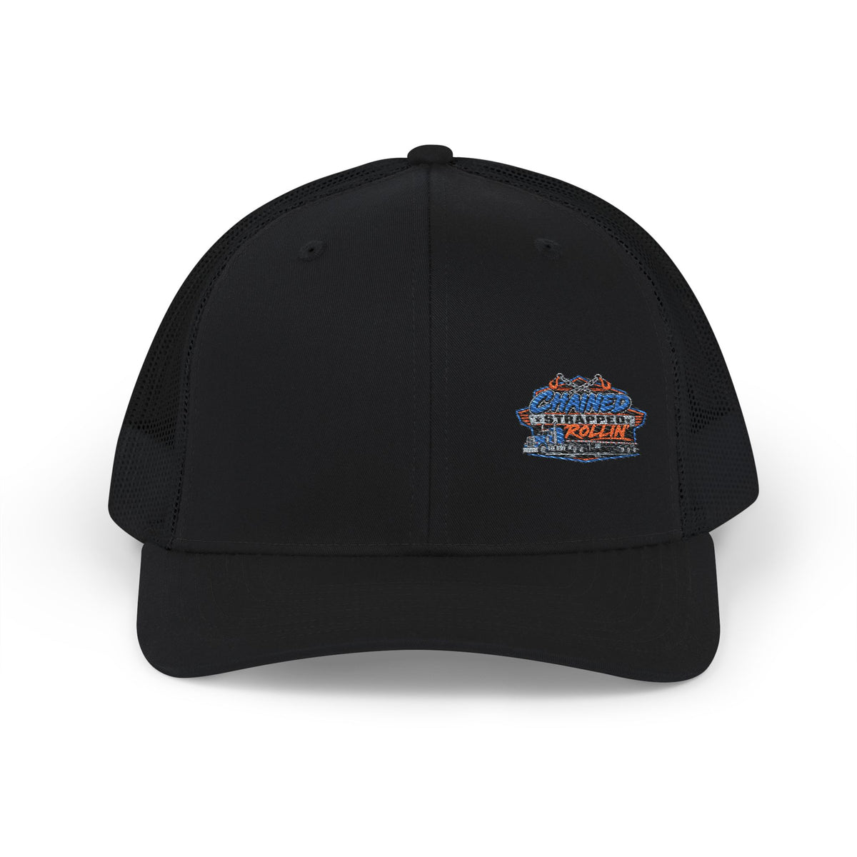 Chained, Strapped & Rollin’ Richardson 112 Trucker Hat