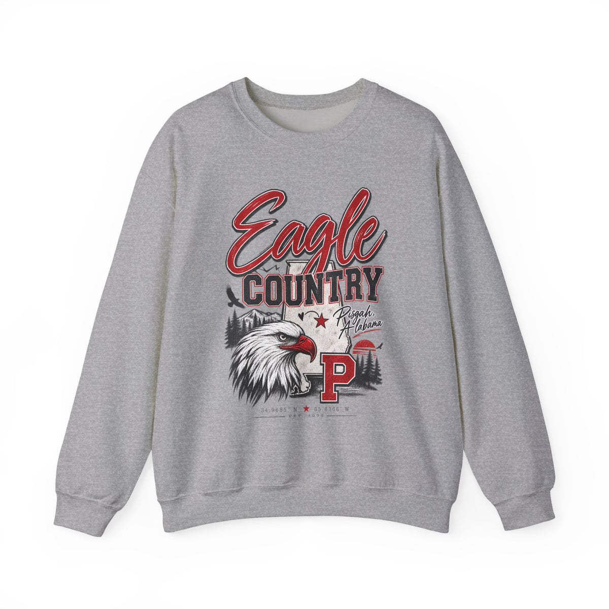 Eagle Country Pisgah Hometown Crewneck