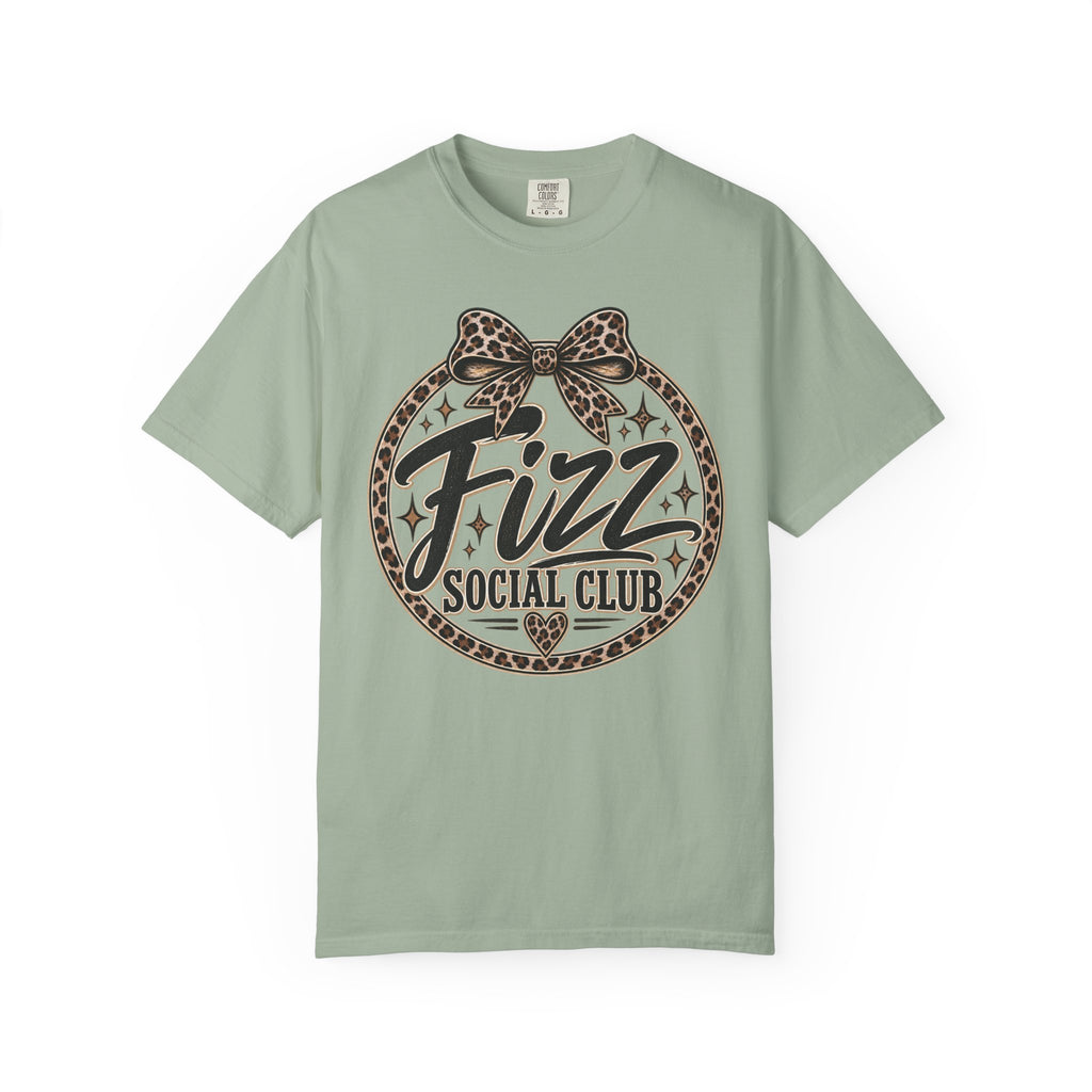 Fizz Social Club Vintage Leopard Graphic Tee