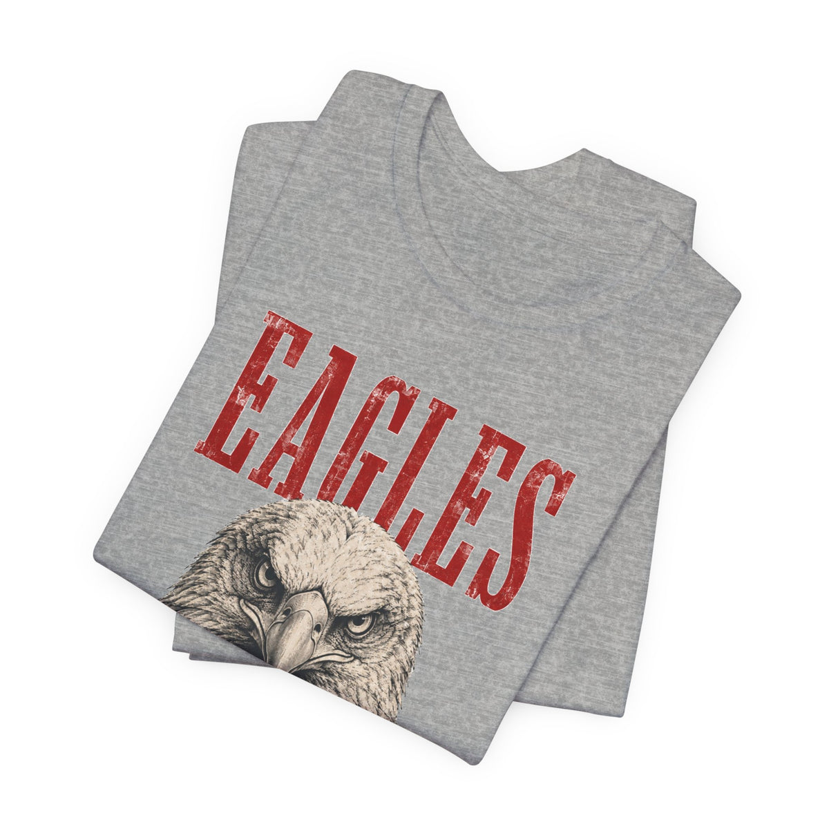 Vintage Eagles Mascot Bella+Canvas Graphic Tee