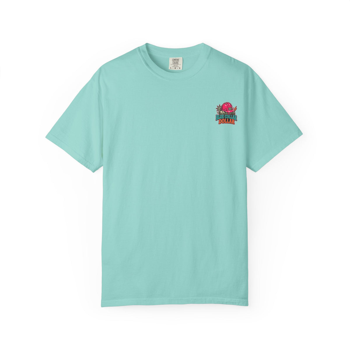 Spending That Blue Collar Dollar Pink Hard Hat Tee