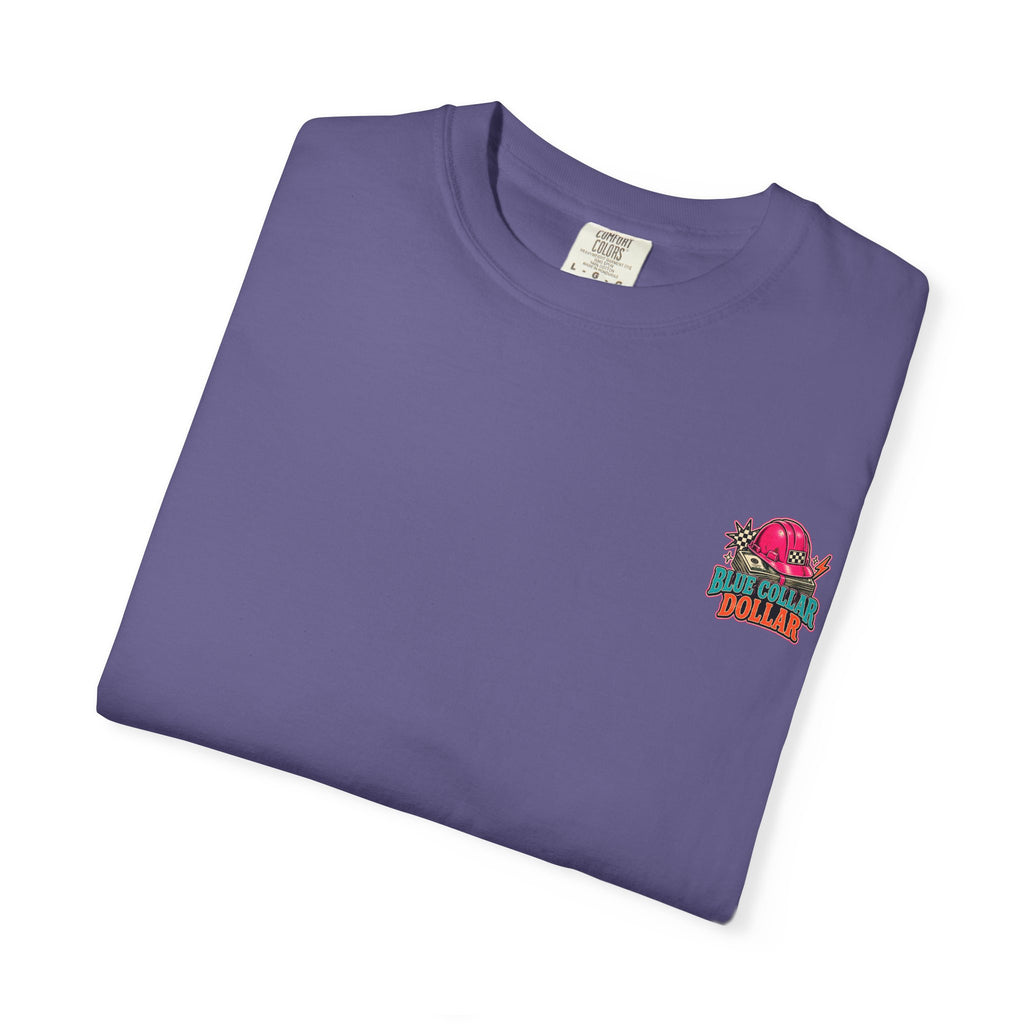 Spending That Blue Collar Dollar Pink Hard Hat Tee