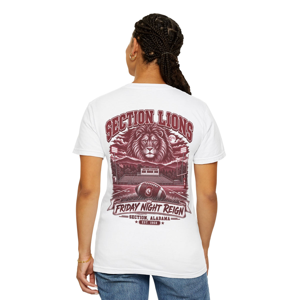 Section Lions Friday Night Reign Tee