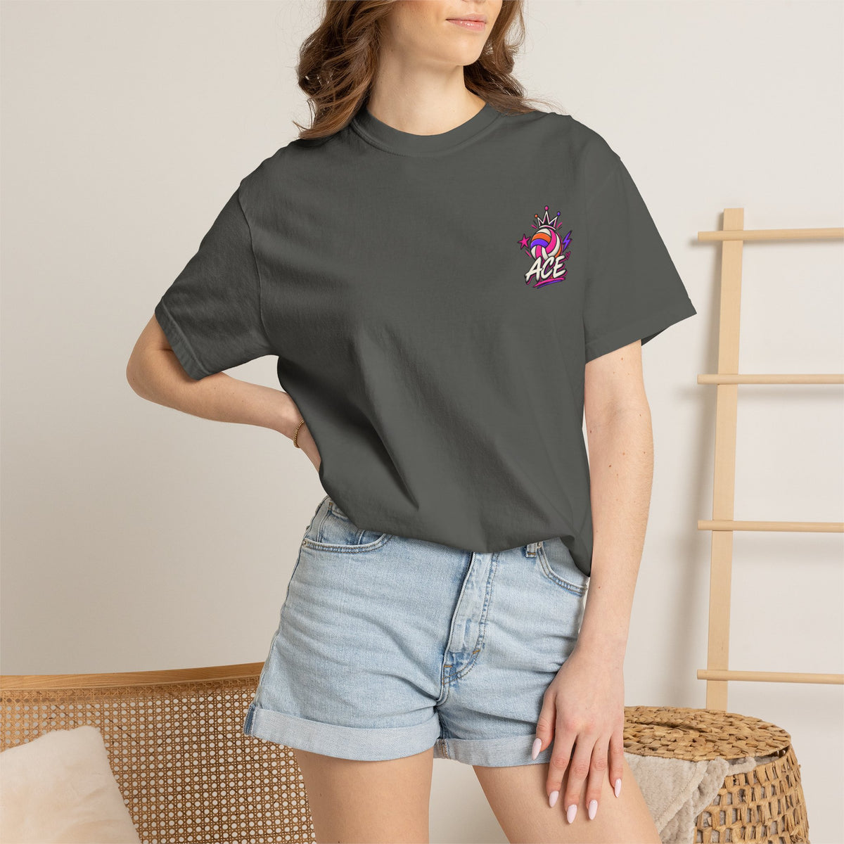 5 • 6 • 7 • ACE Volleyball Tee
