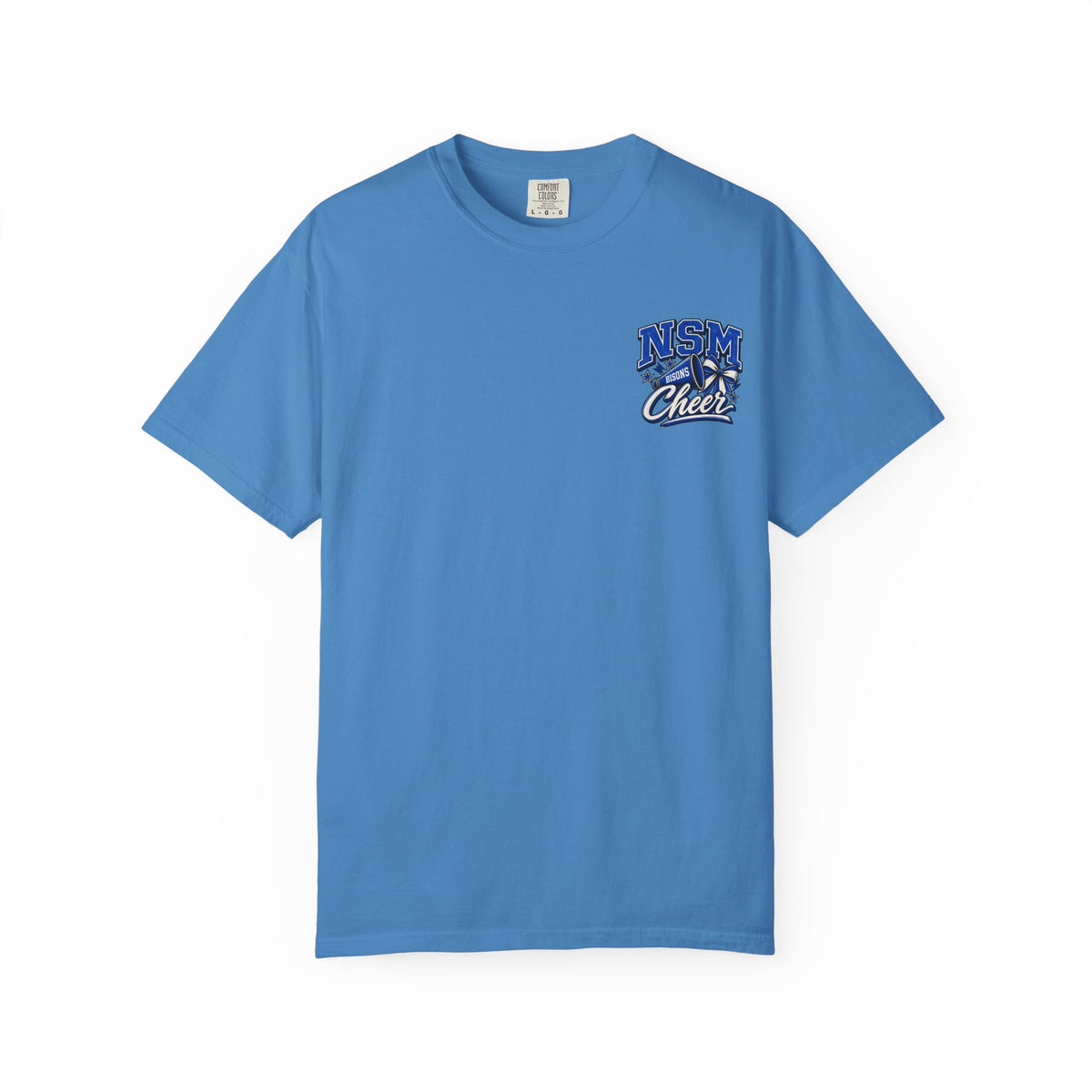 NSM Bison Cheer Front & Back Tee
