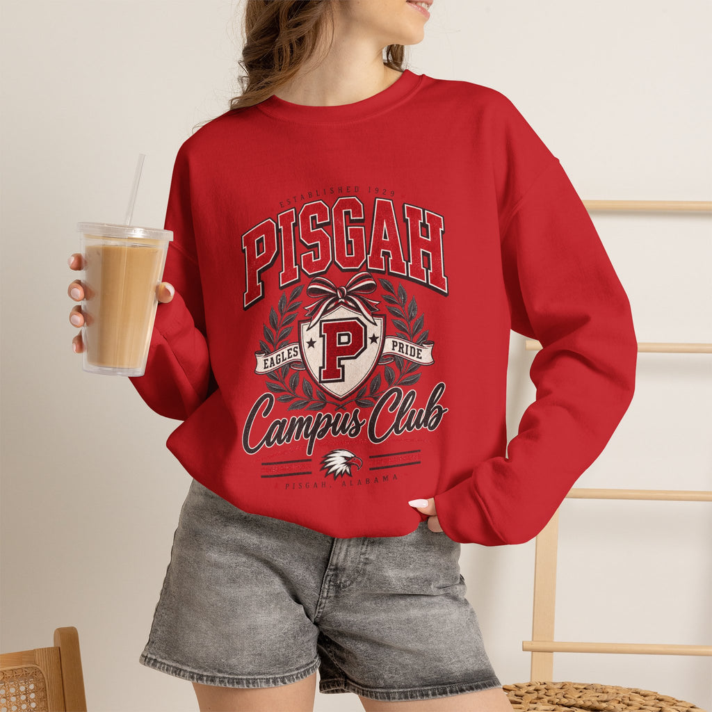 Pisgah Eagles Campus Club Crewneck