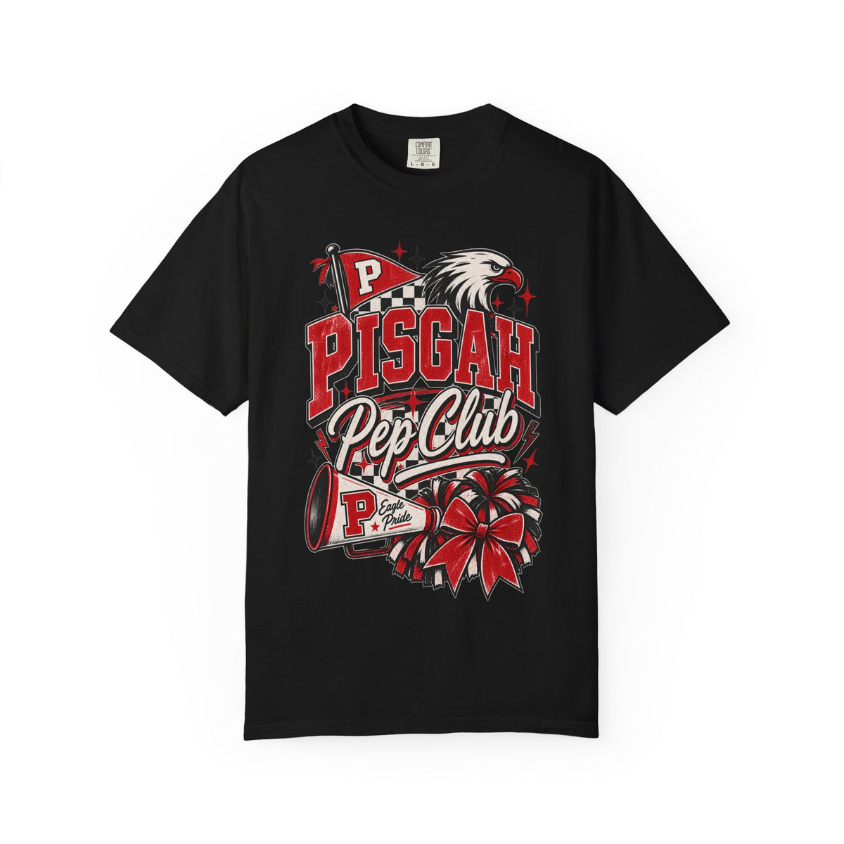 Pisgah Eagles Pep Club Graphic Tee
