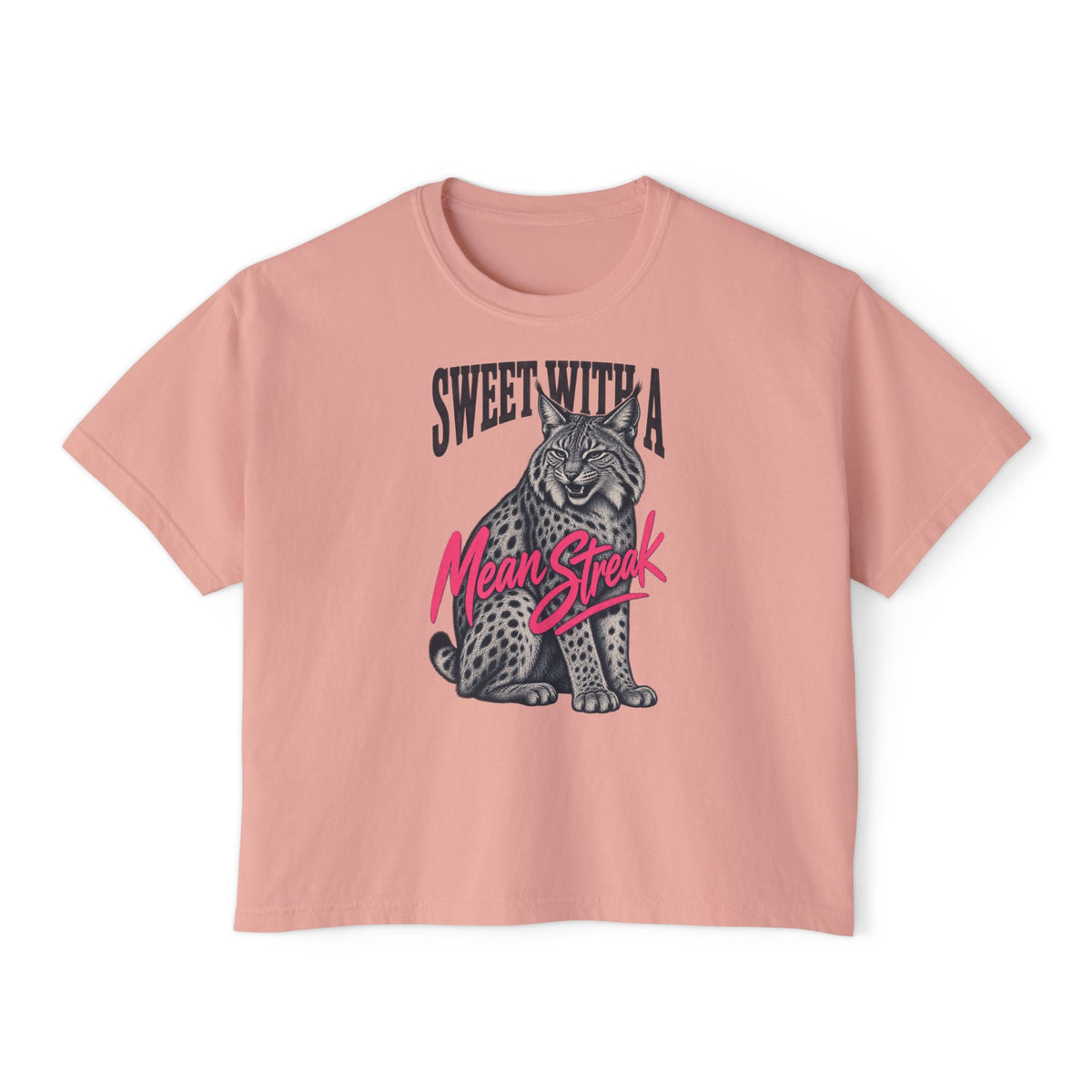 Sweet With a Mean Streak Boxy Crop Tee