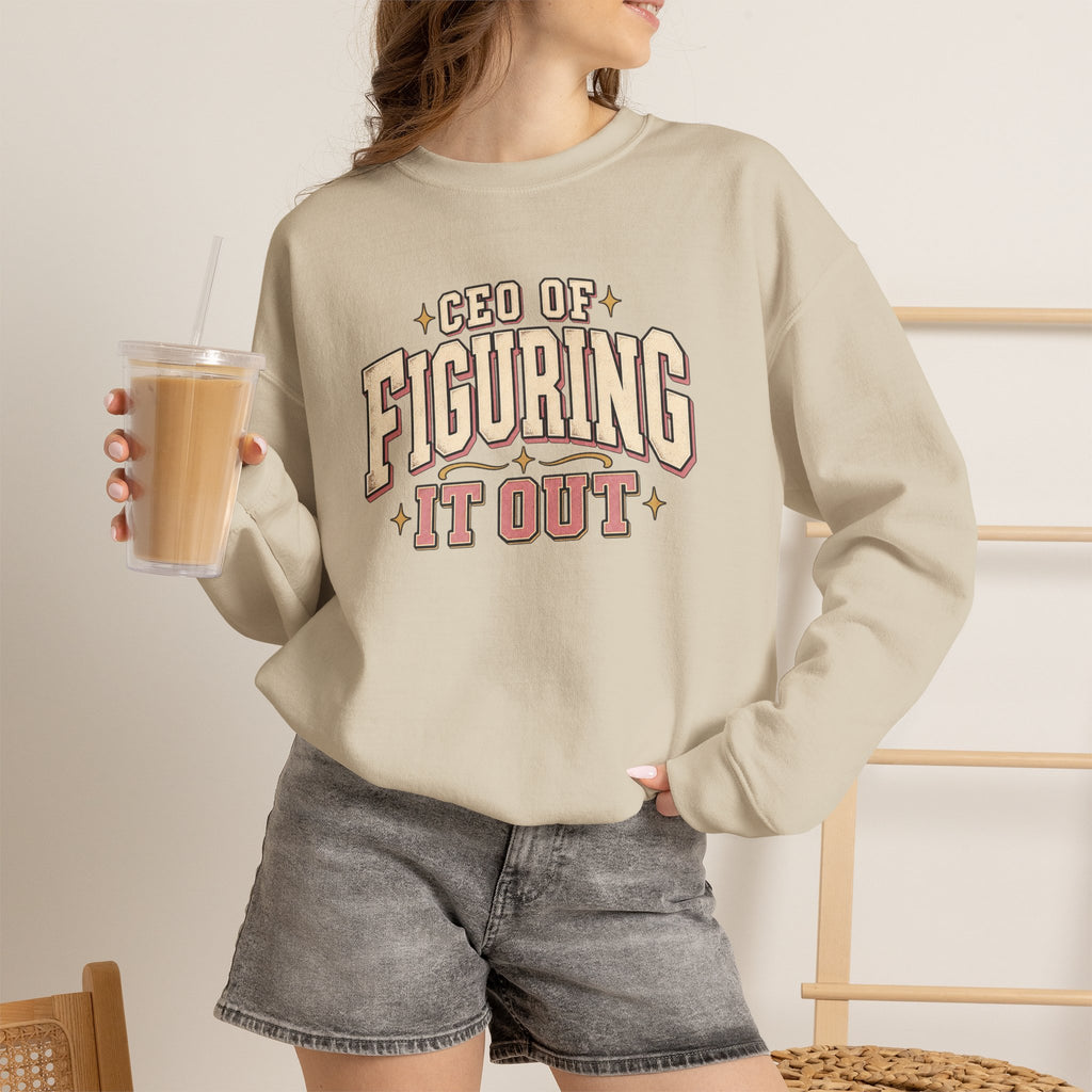 CEO of Figuring It Out Crewneck
