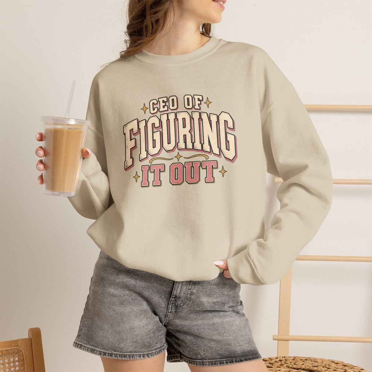 CEO of Figuring It Out Crewneck