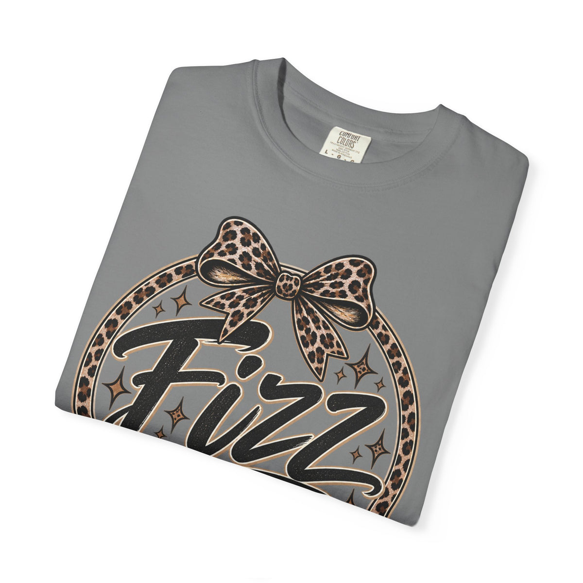 Fizz Social Club Vintage Leopard Graphic Tee