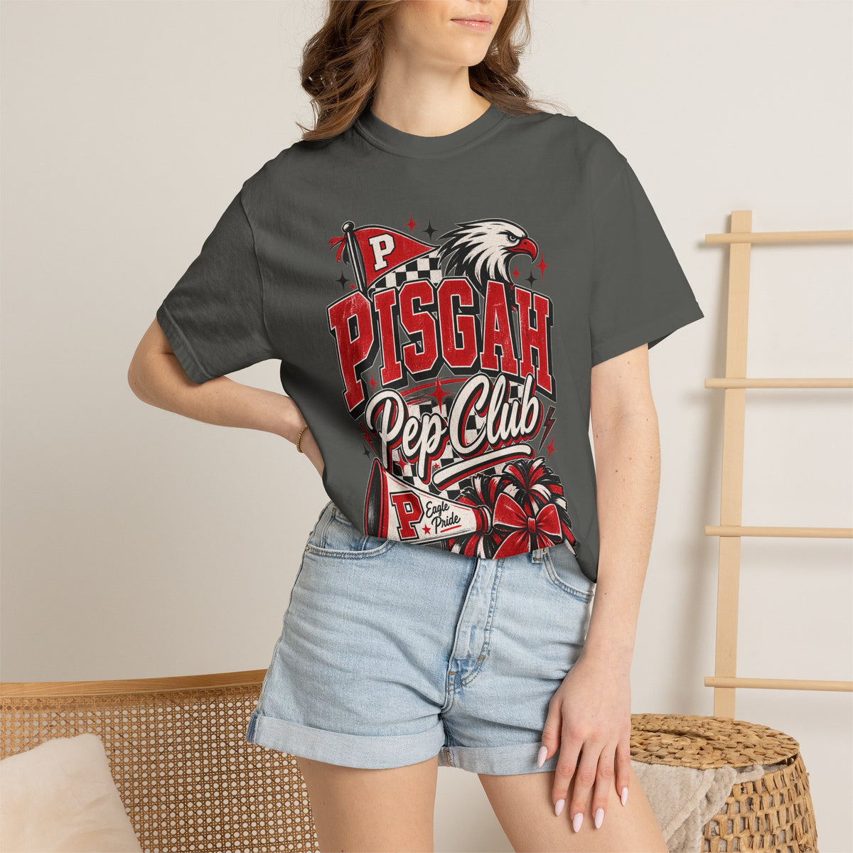 Pisgah Eagles Pep Club Graphic Tee