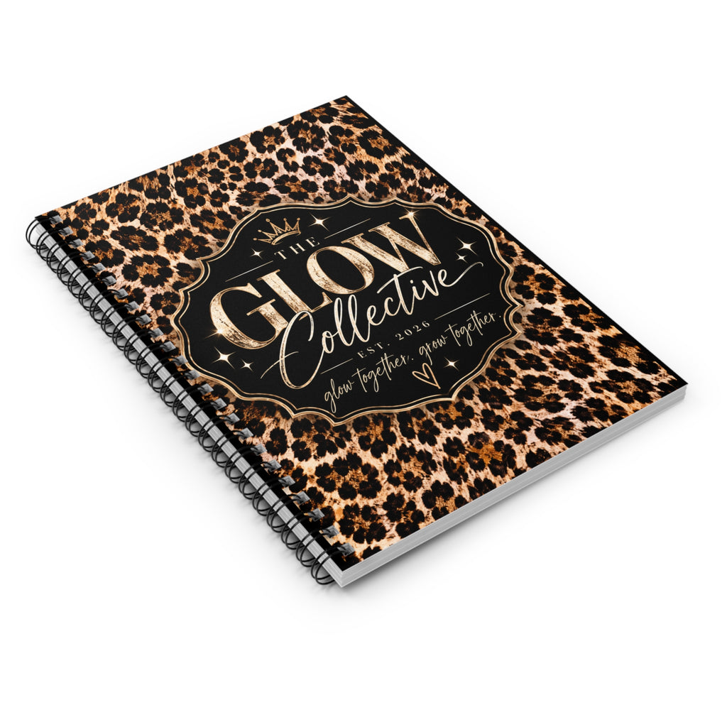 The Glow Collective Leopard Luxe Notebook