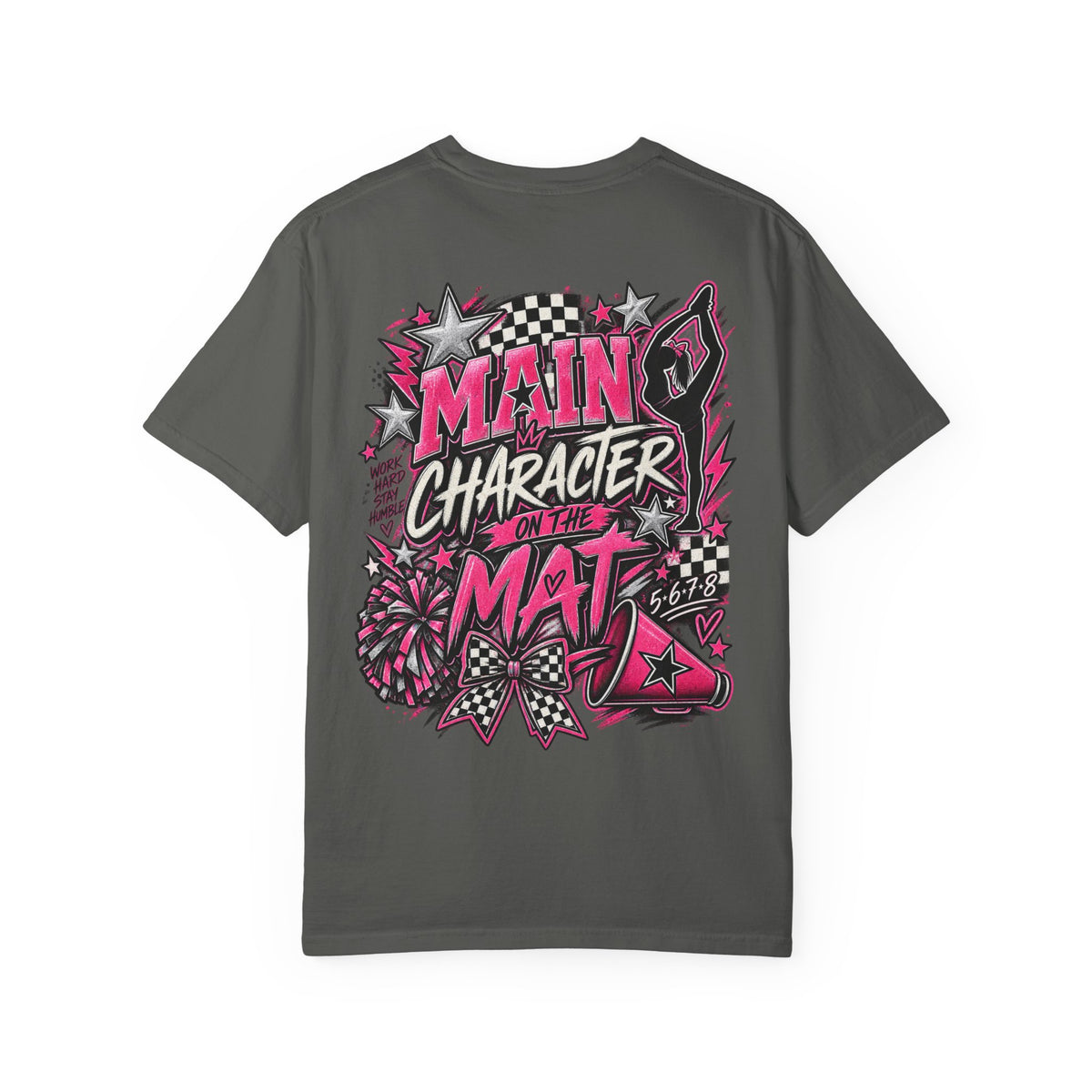 Main Character on the Mat Cheer Tee