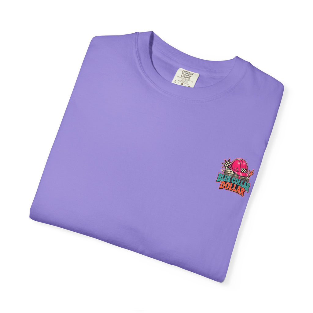 Spending That Blue Collar Dollar Pink Hard Hat Tee