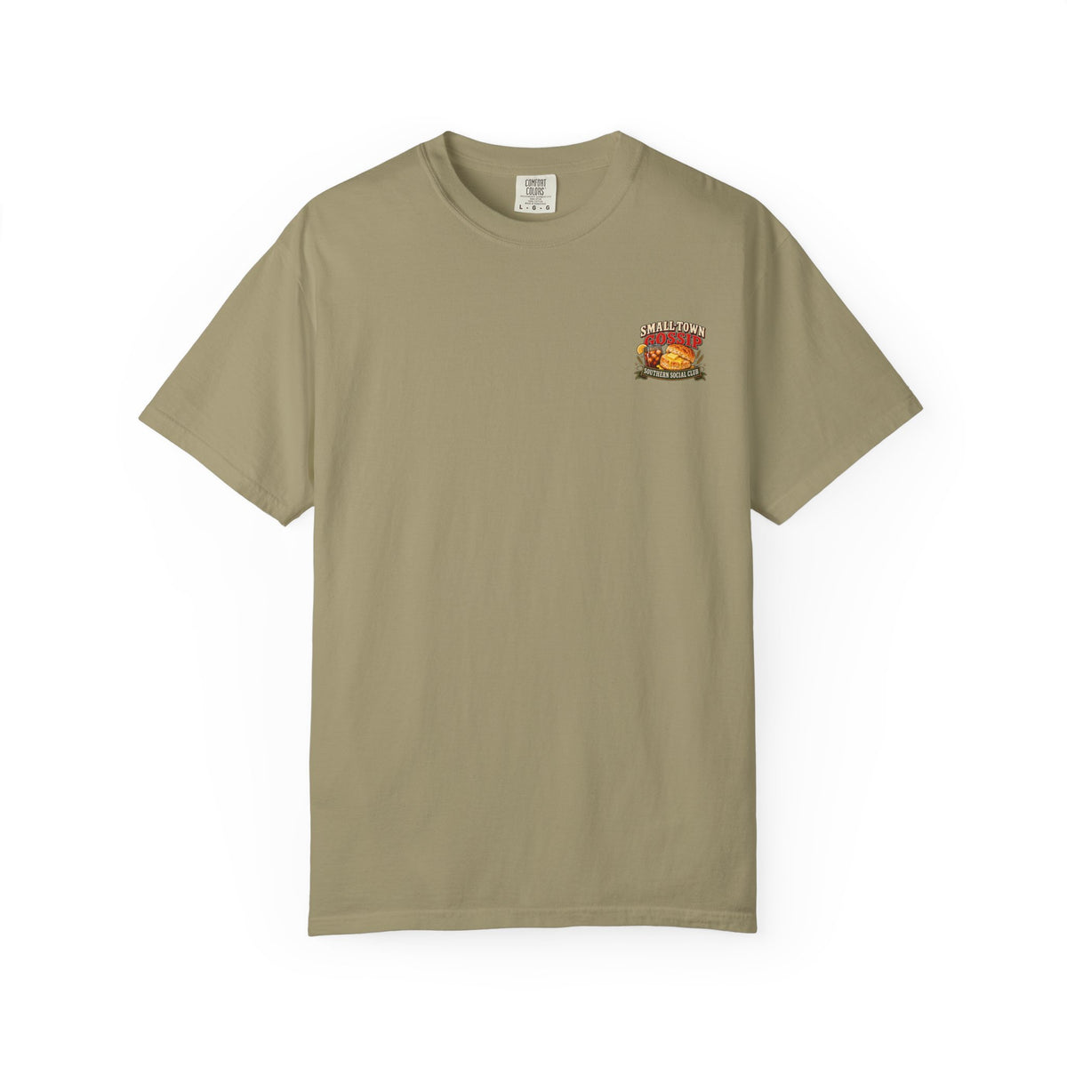 Small-Town Gossip Southern Comfort Colors Tee